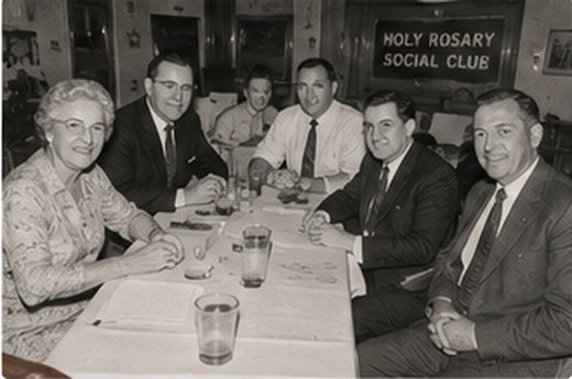 The Holy Rosary Social Club, 1962.